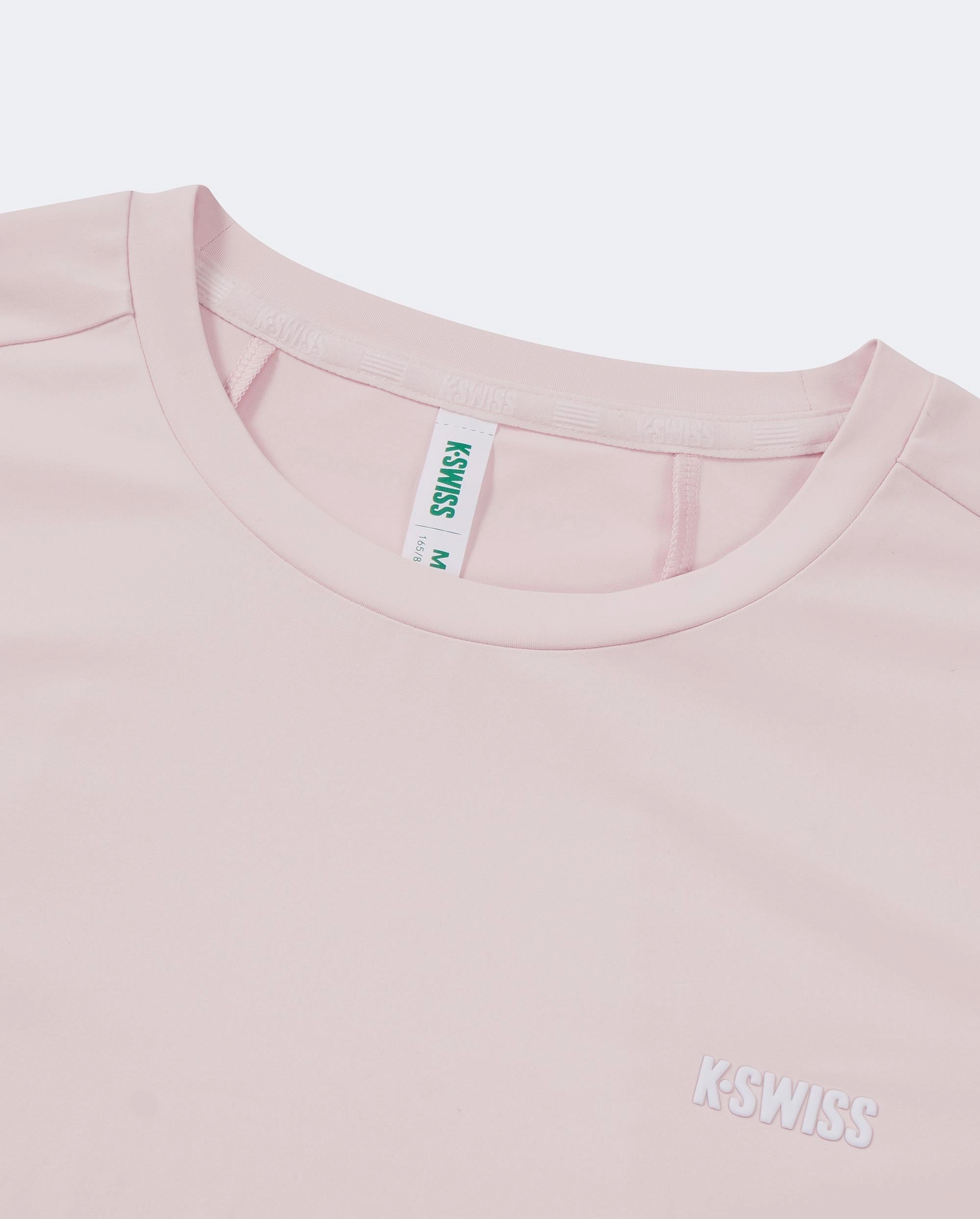 1911665-606 | WOMEN'S K-SWISS LOGO QUICK DRY T-SHIRT | PINK