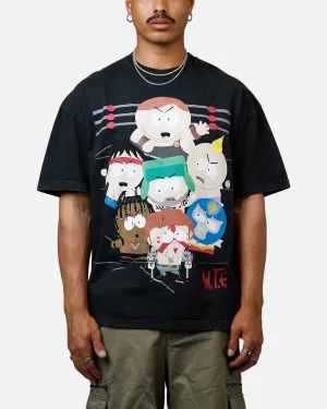 73 Studio WTF Heavyweight T-Shirt Black Acidwash
