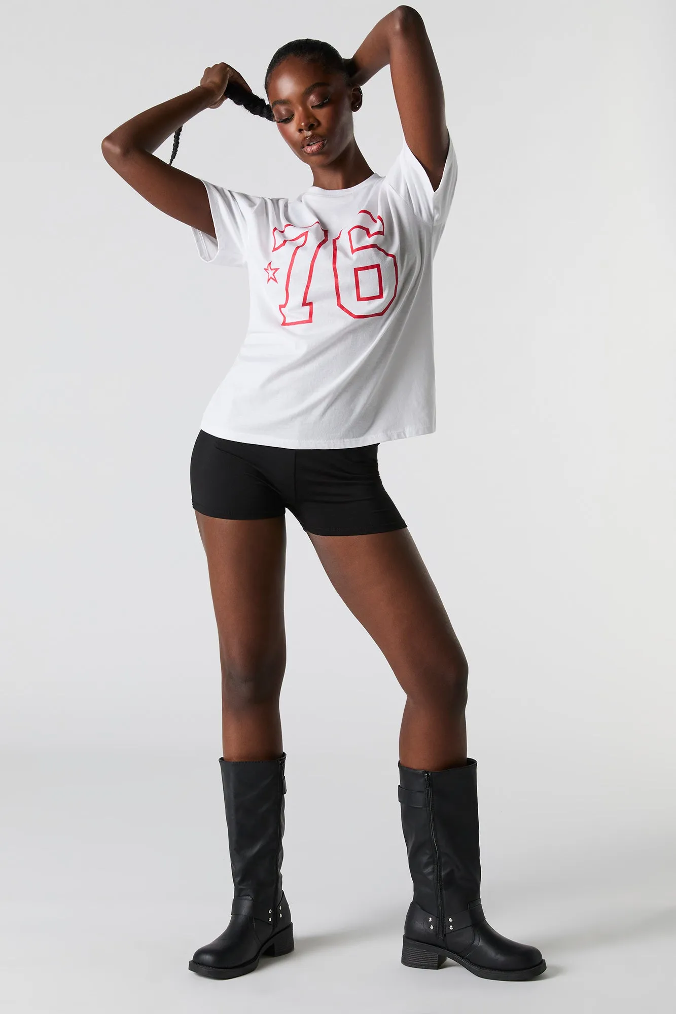 76 Graphic Boyfriend T-Shirt