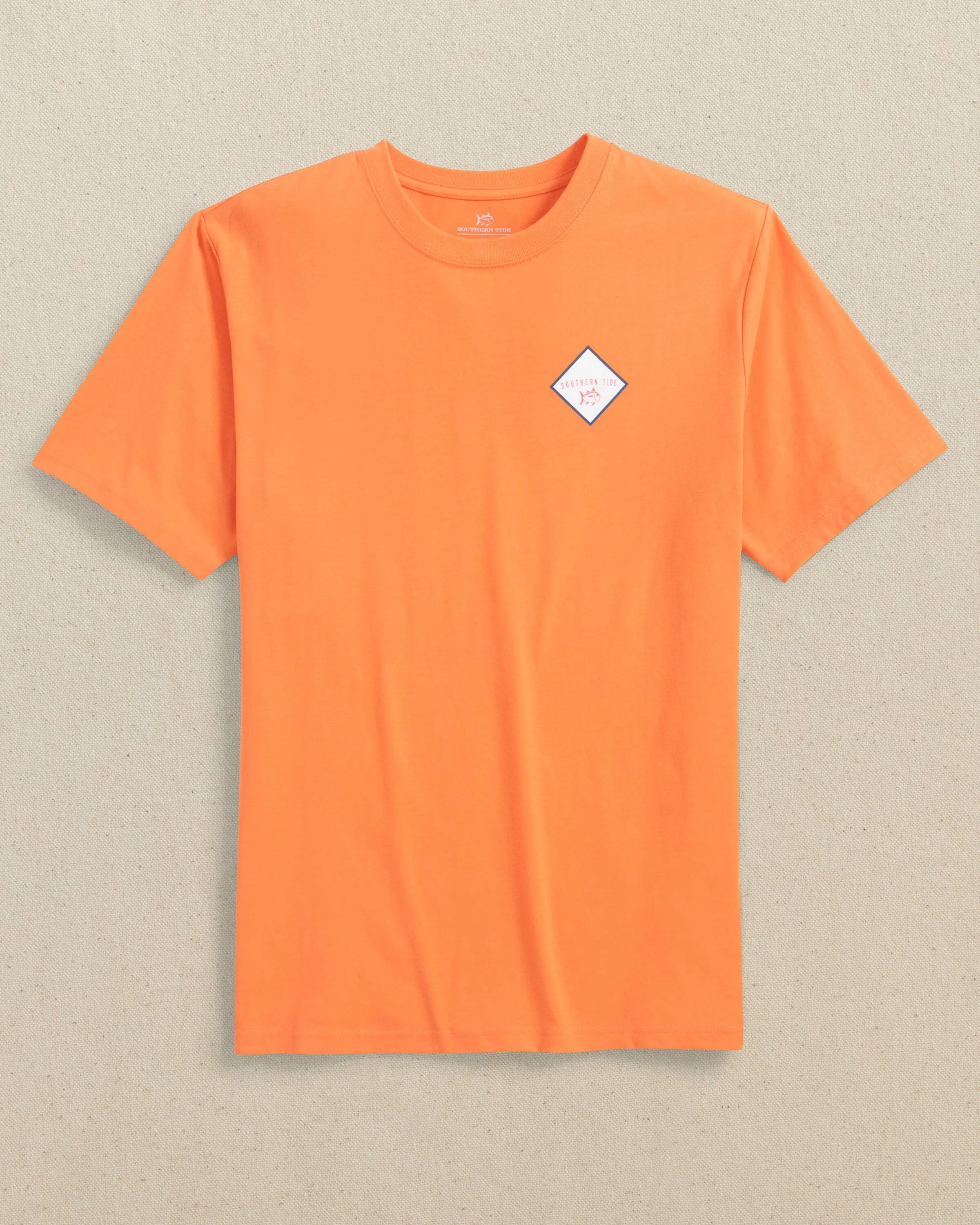 Anchor At Sunset Short Sleeve T-Shirt