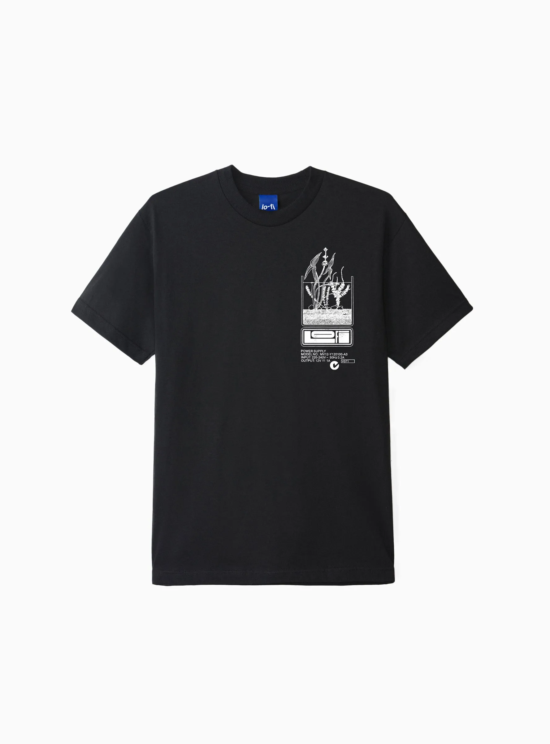 Antenna T-shirt Black