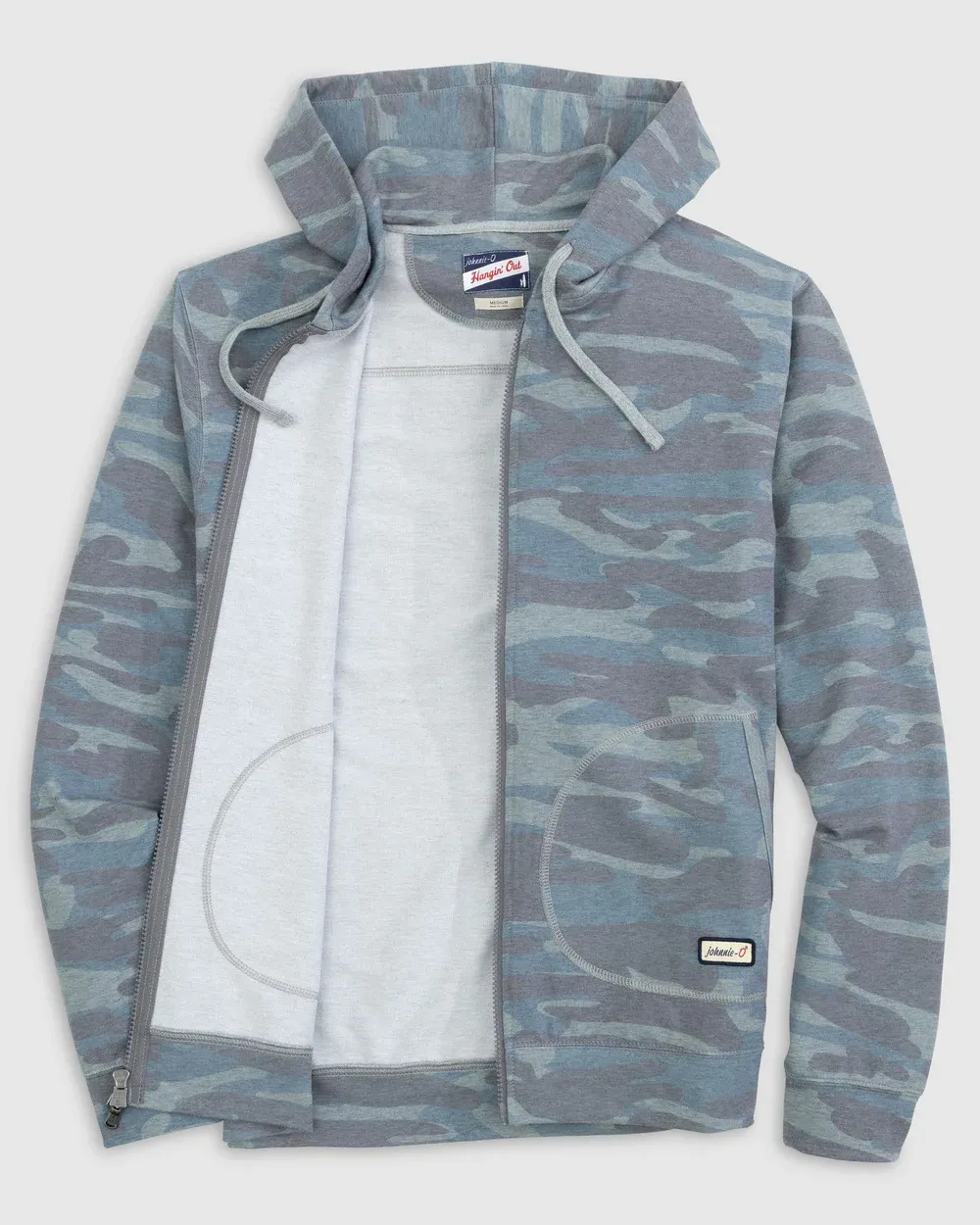 Avry Camo Full Zip Hoodie