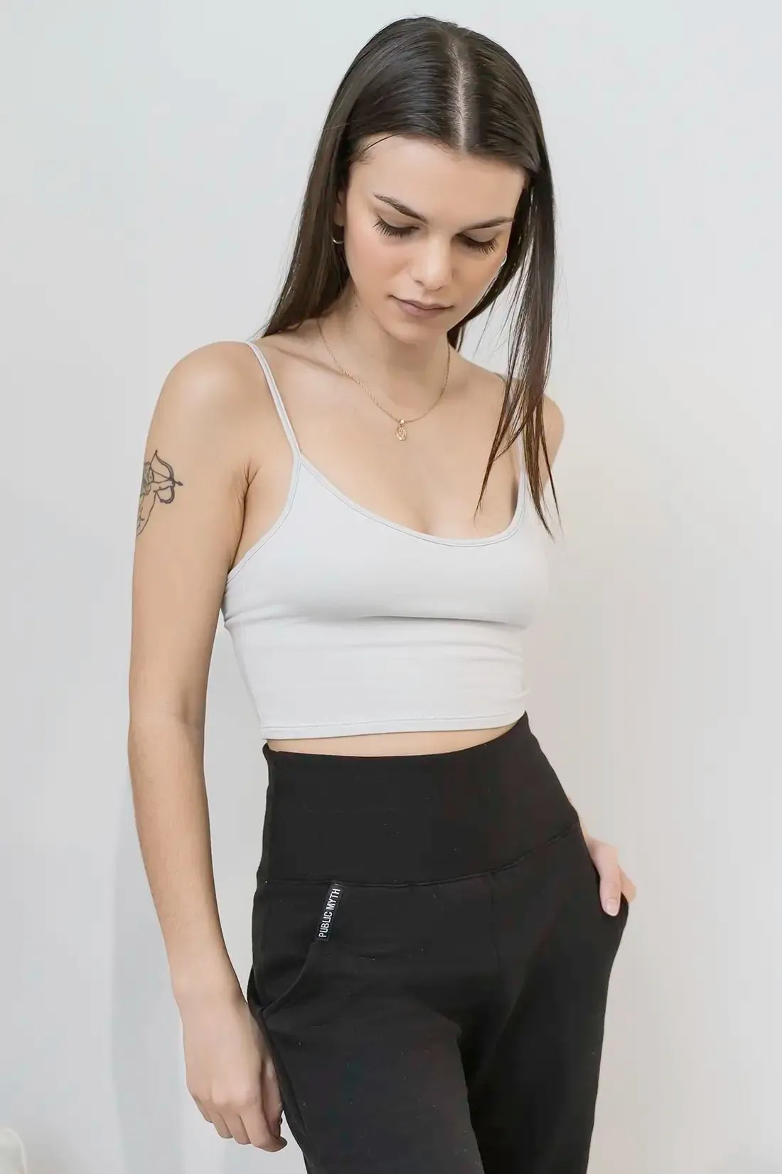 Bamboo Cami Crop 2.0