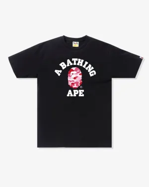 BAPE ABC CAMO COLLEGE TEE