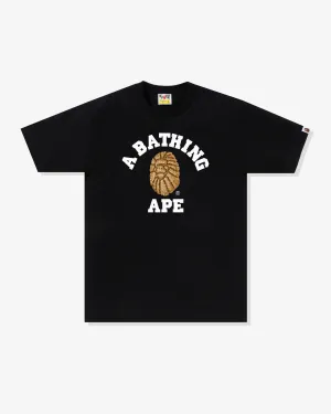 BAPE JEWELS COLLEGE TEE - BLACK