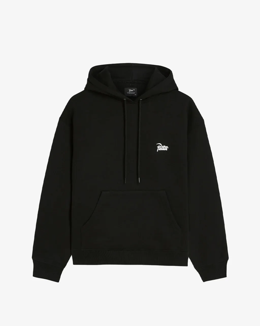 Bark Boxy Hooded Sweater Black