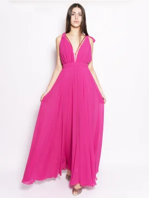Belinda Fuchsia dress