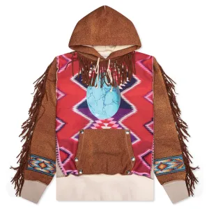 Birthstone Hooded Sweatshirt: 12 - Suede Print