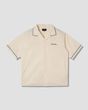 Bowling Shirt (Natural / Matt Black)