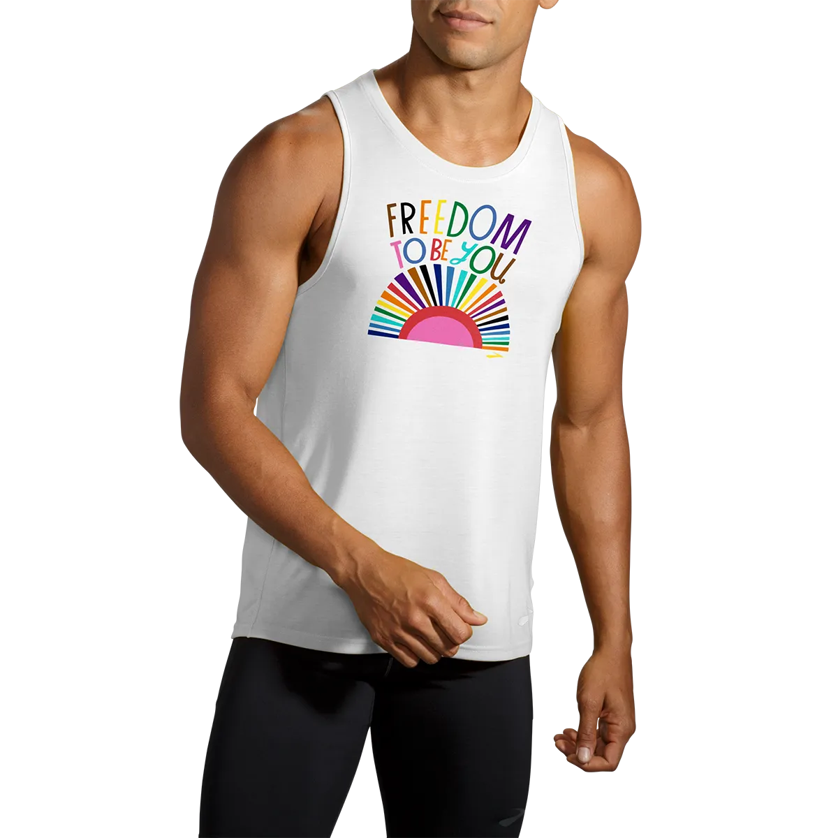 Brooks Distance Graphic Tank