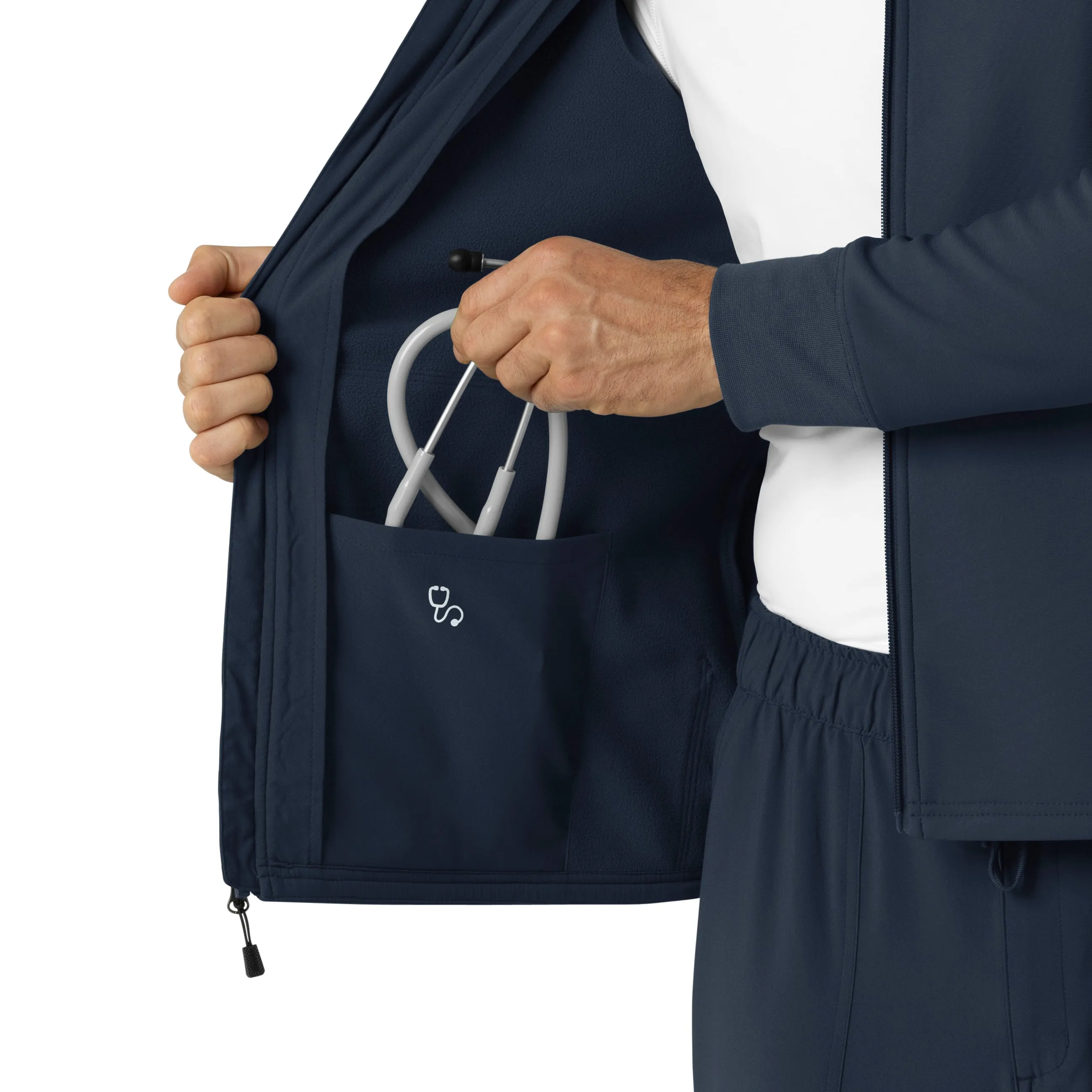 Carhartt Men's Bonded Fleece Hoodie - Navy