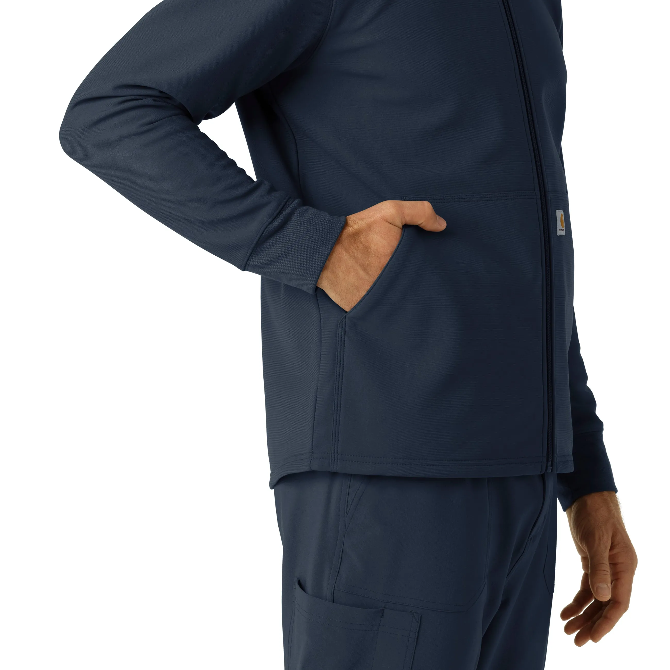 Carhartt Men's Bonded Fleece Hoodie - Navy