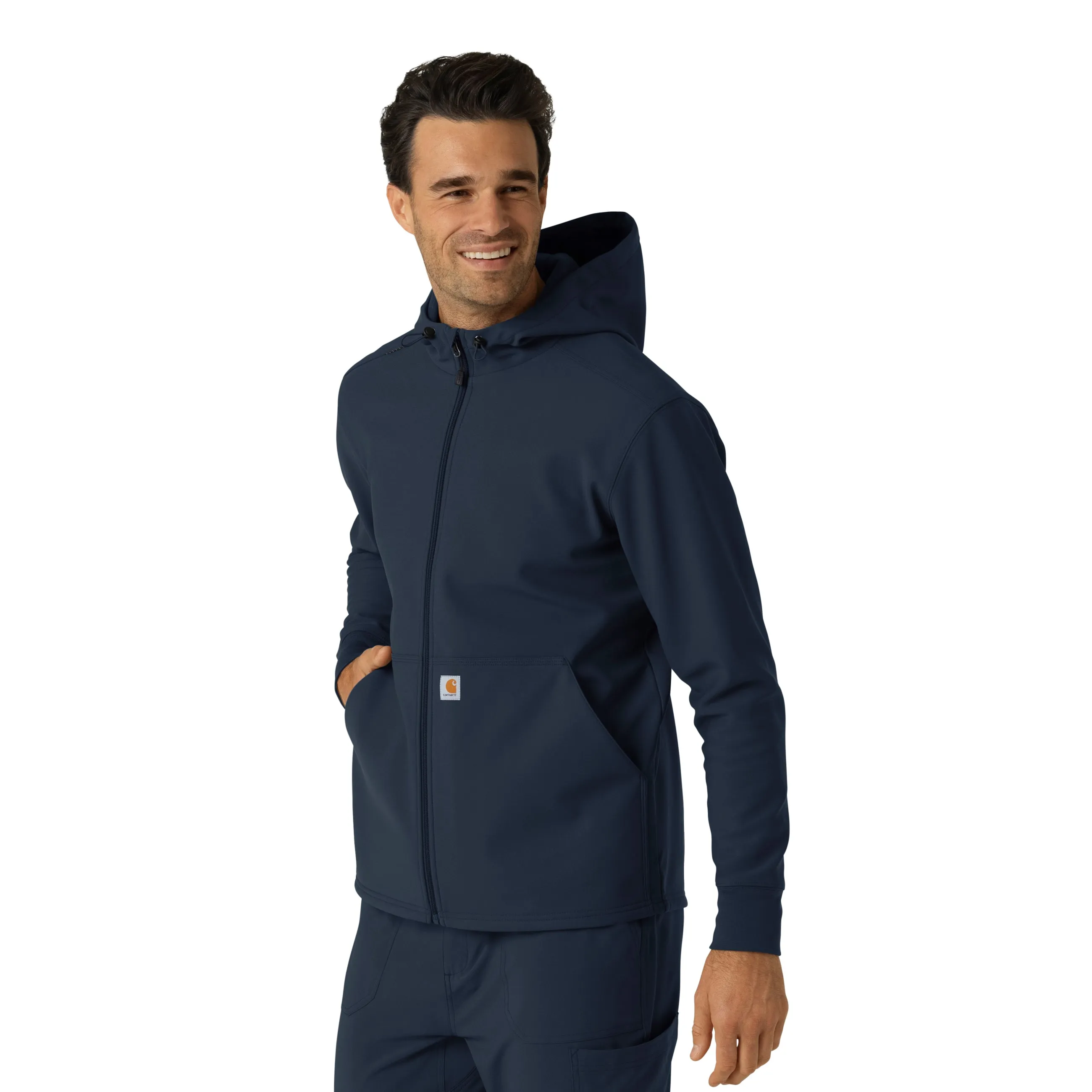 Carhartt Men's Bonded Fleece Hoodie - Navy