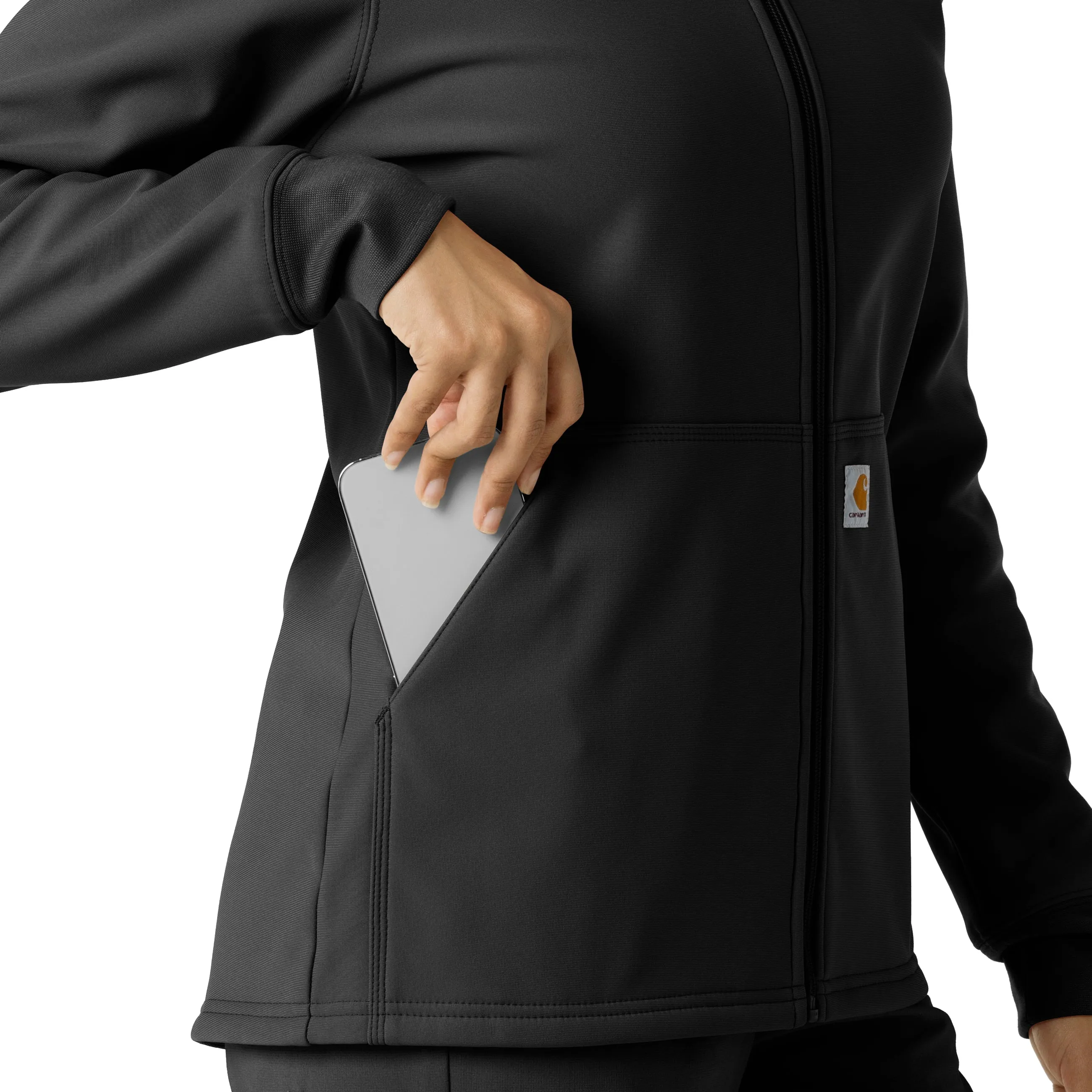 Carhartt Women's Bonded Fleece Hoodie - Black