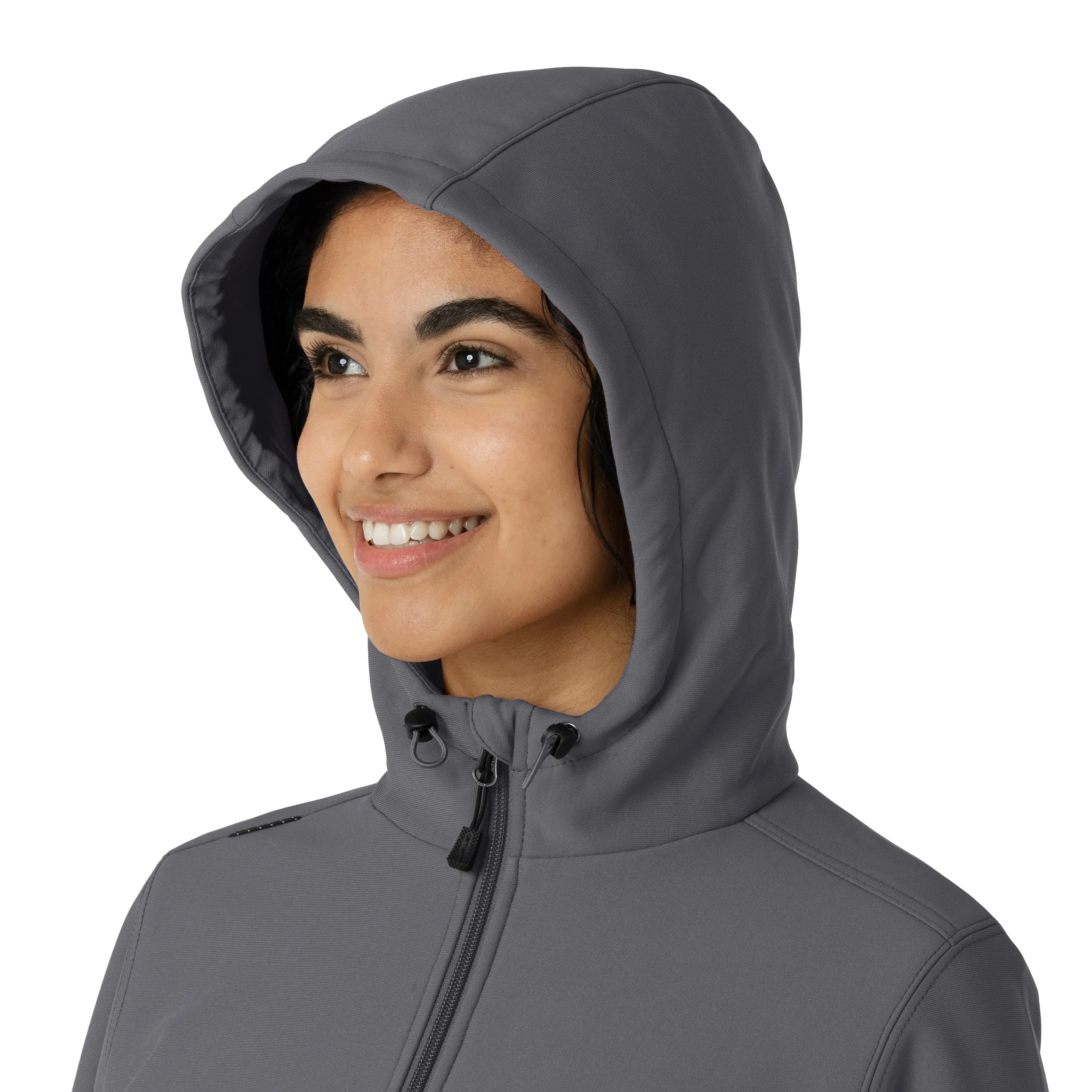 Carhartt Women's Bonded Fleece Hoodie - Pewter