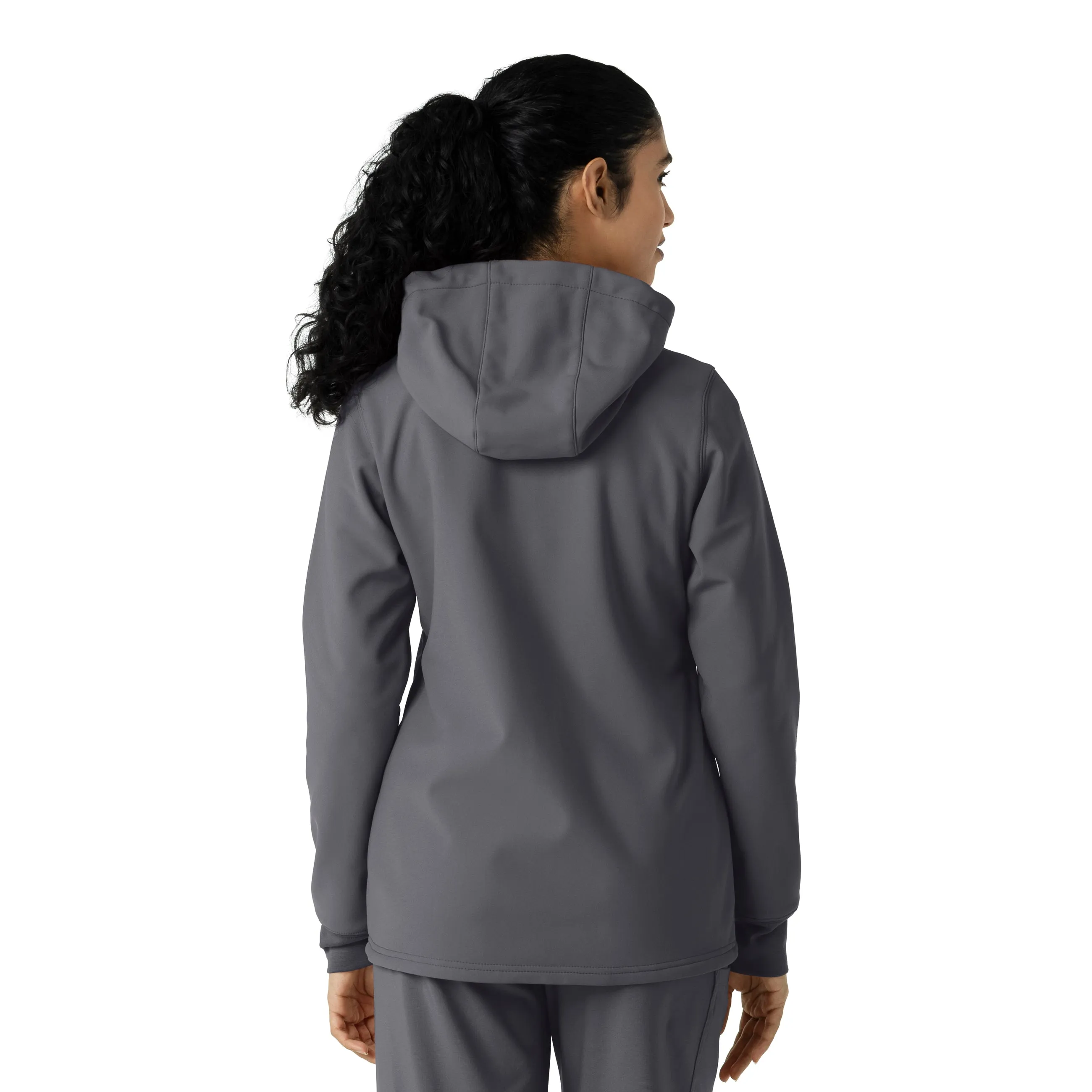 Carhartt Women's Bonded Fleece Hoodie - Pewter