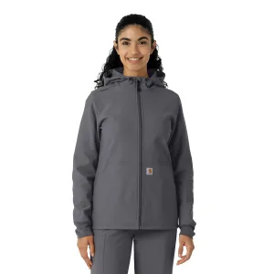 Carhartt Women's Bonded Fleece Hoodie - Pewter