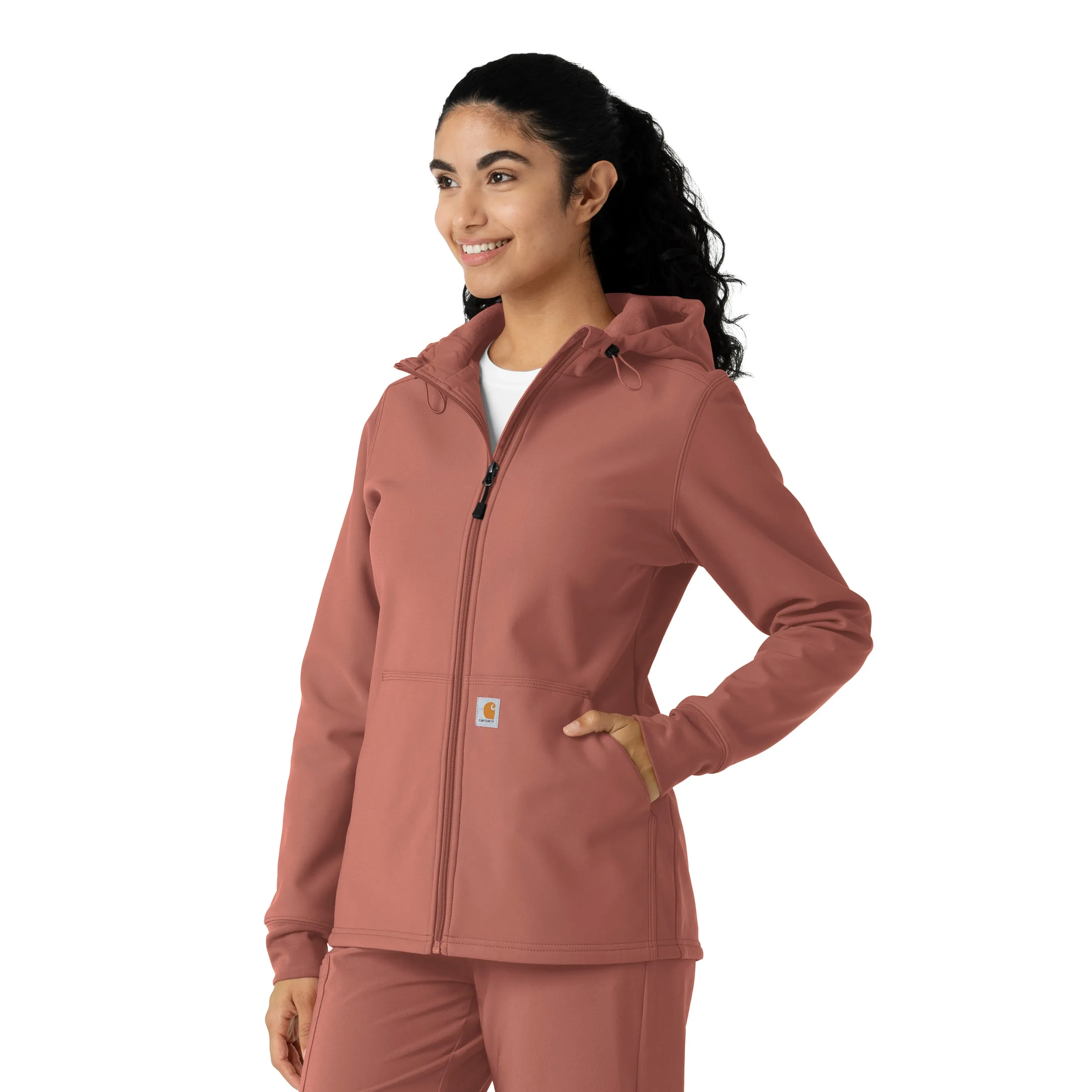 Carhartt Women's Bonded Fleece Hoodie - Wildrose
