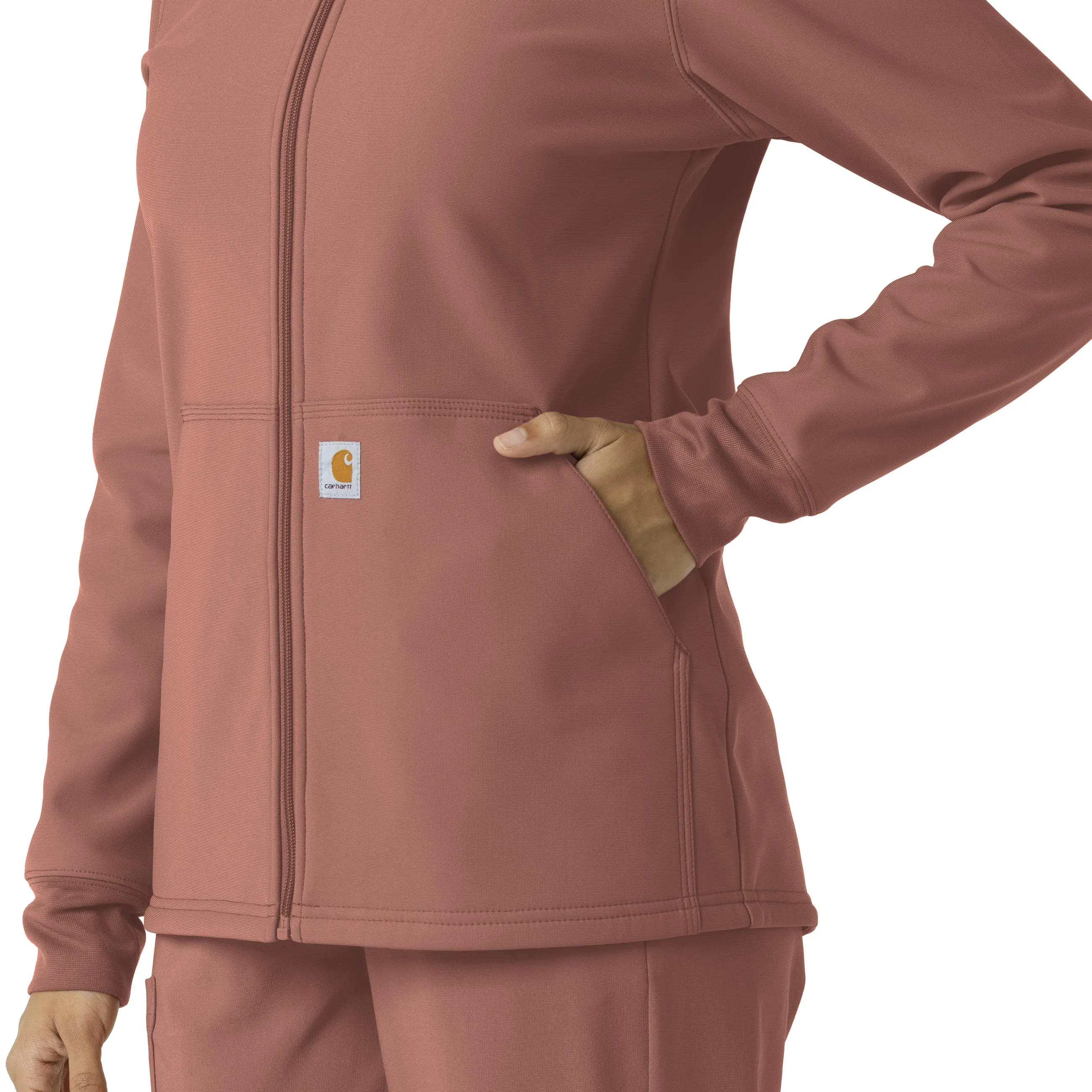 Carhartt Women's Bonded Fleece Hoodie - Wildrose
