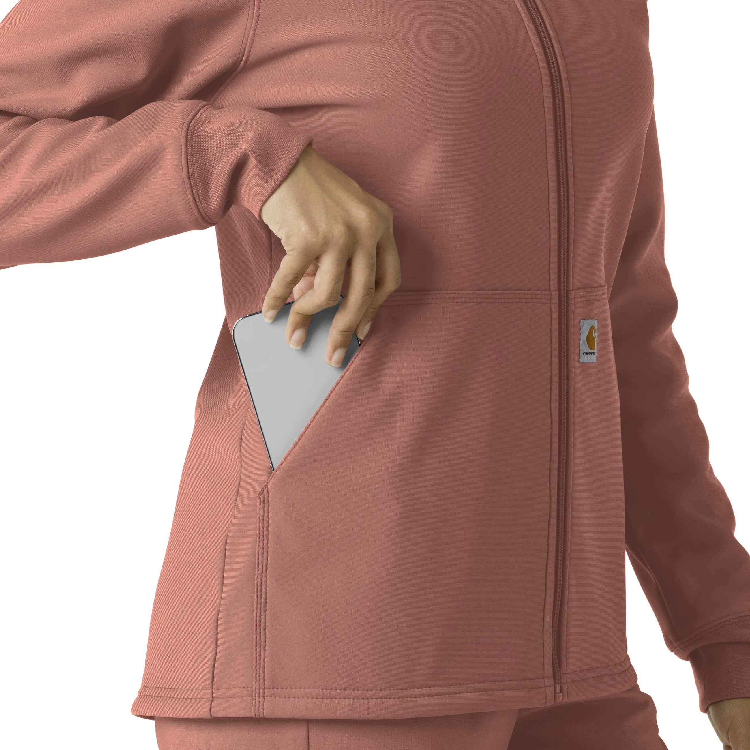 Carhartt Women's Bonded Fleece Hoodie - Wildrose