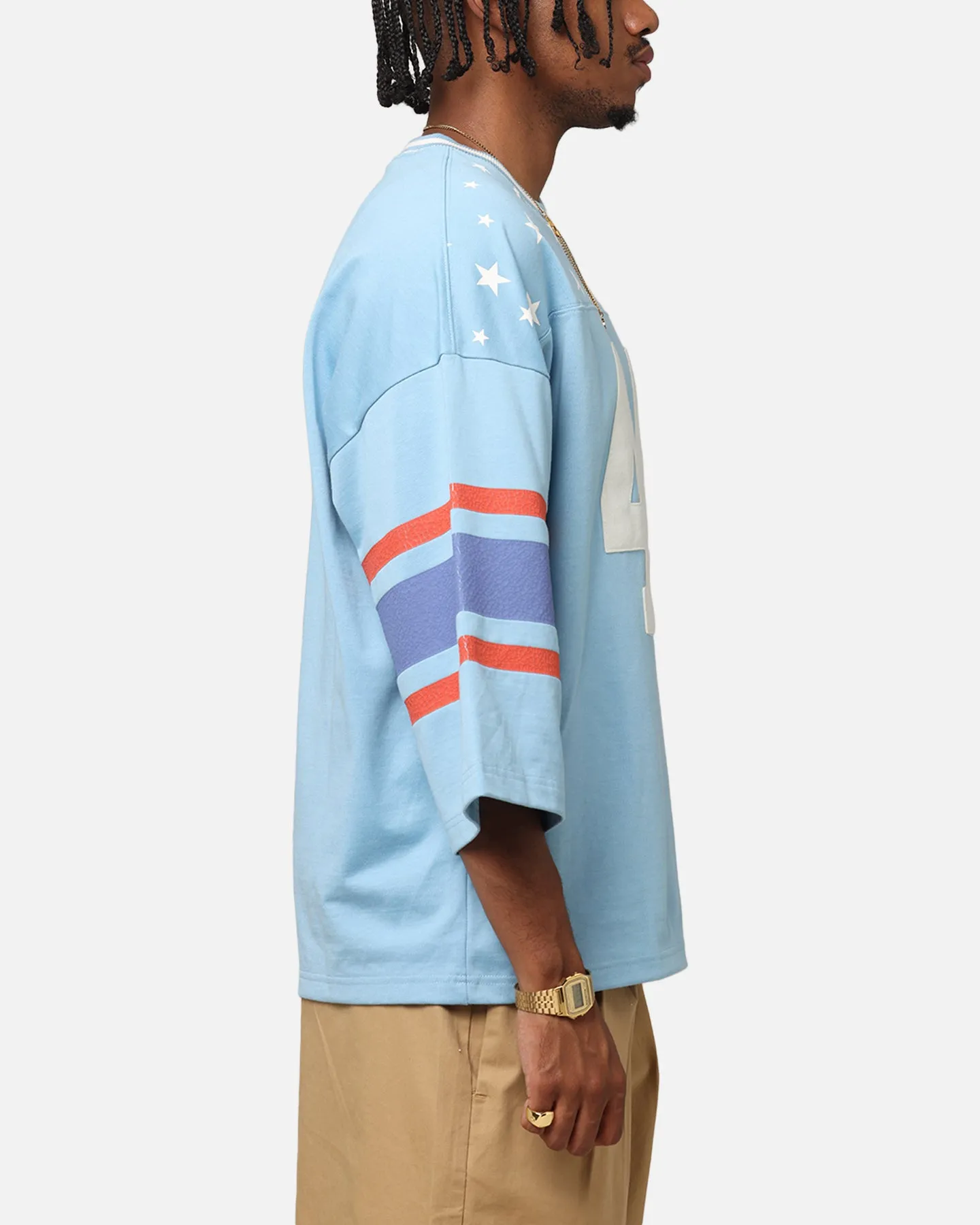 Champion 60's Football T-Shirt Pale Blue