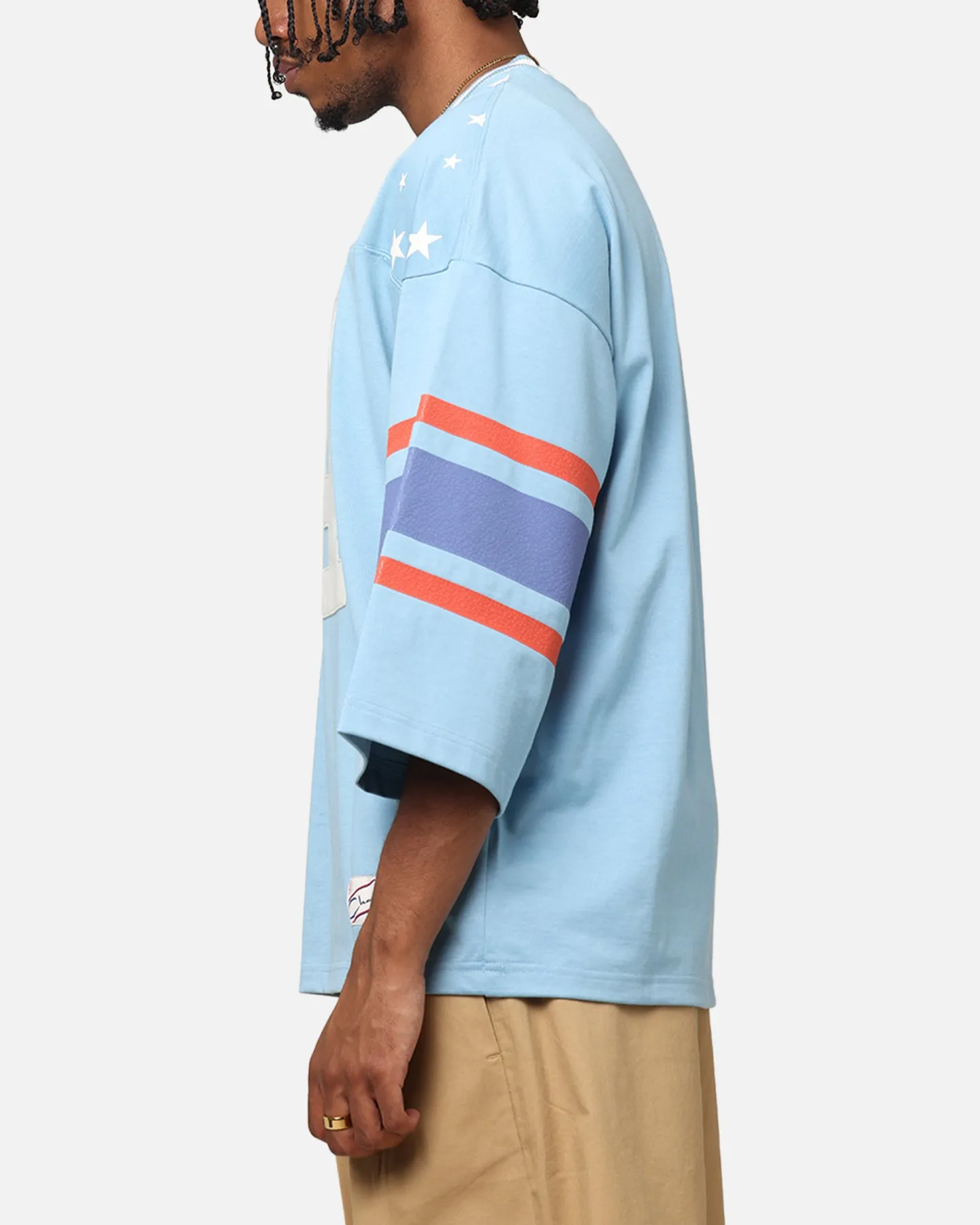 Champion 60's Football T-Shirt Pale Blue