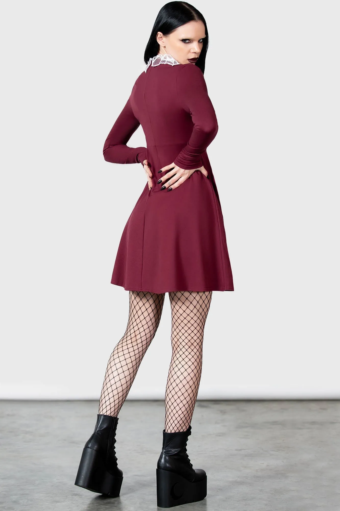 Charmed School Dress [CRIMSON] - Resurrect