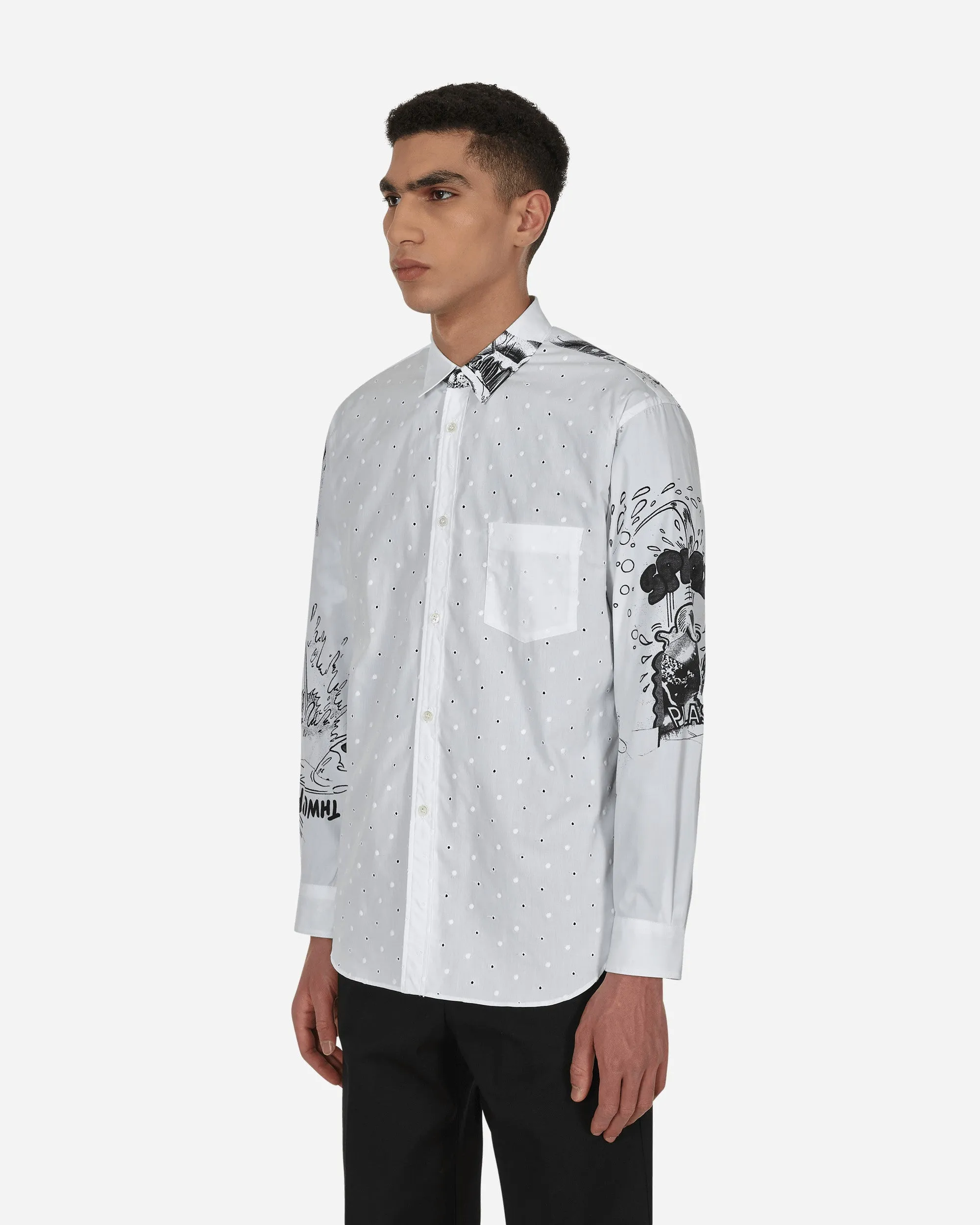 Christian Marclay Printed Shirt White