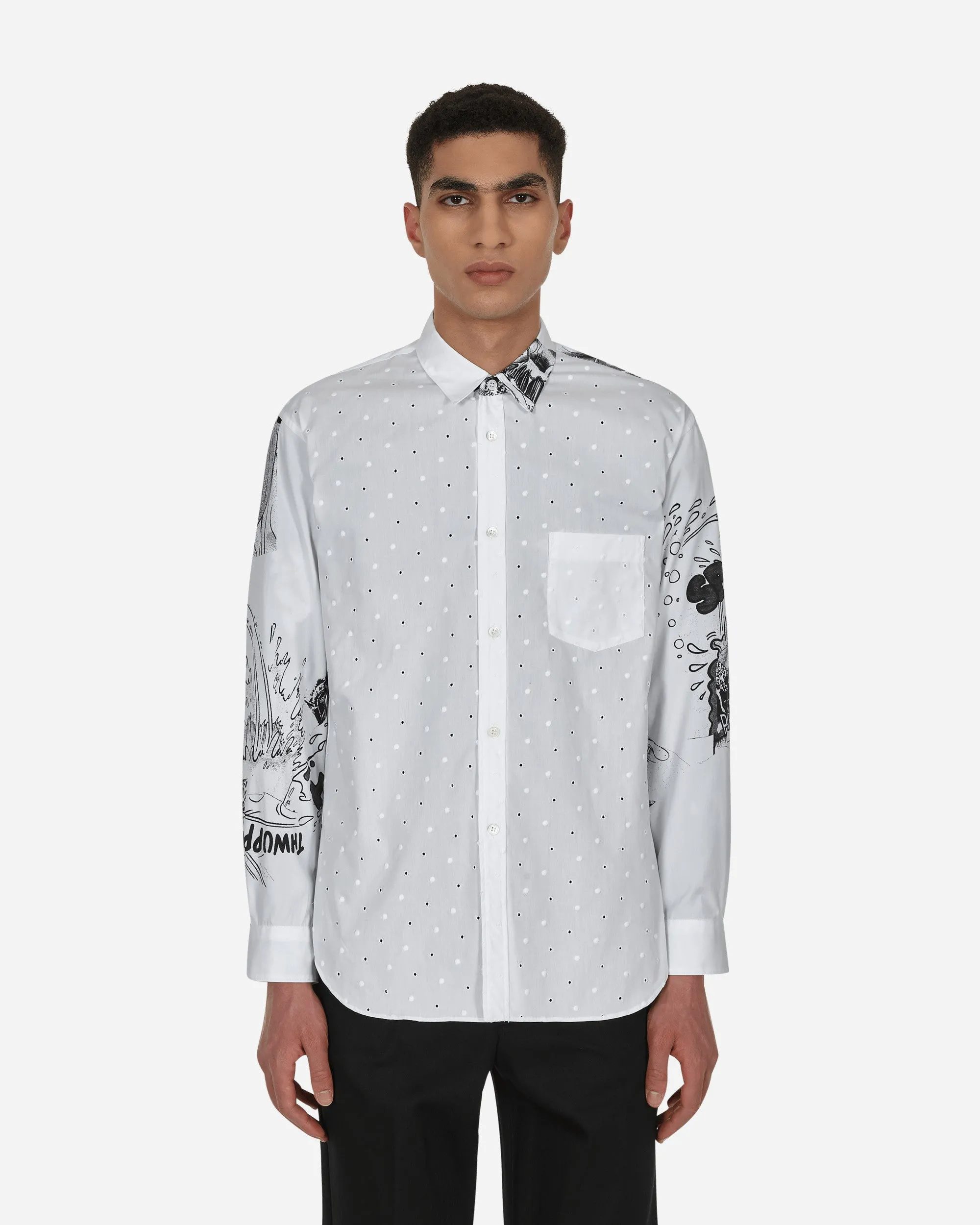 Christian Marclay Printed Shirt White