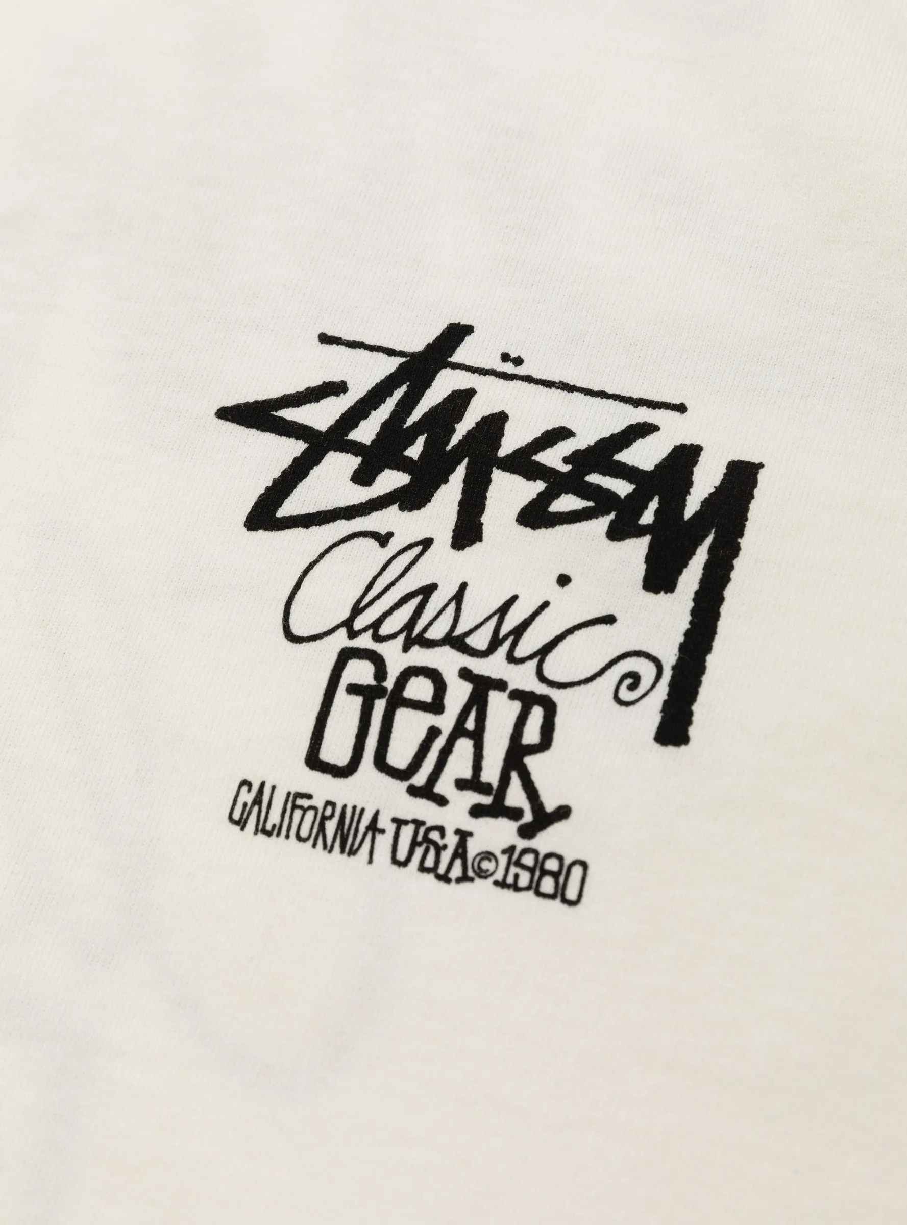 Classic Gear Pigment Dyed Tee Natural