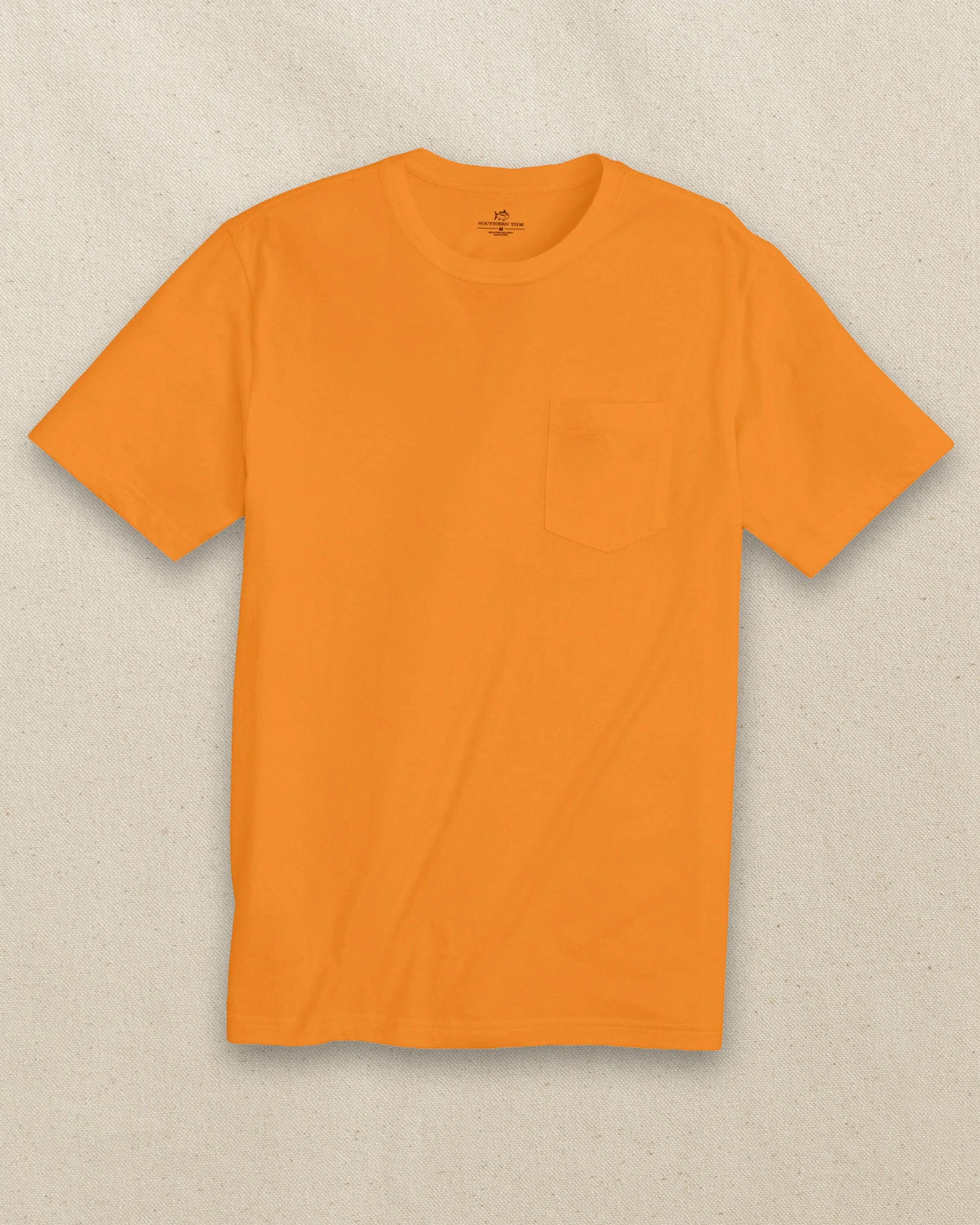 Classic Short Sleeve Pocket T-Shirt - Rocky Top Orange