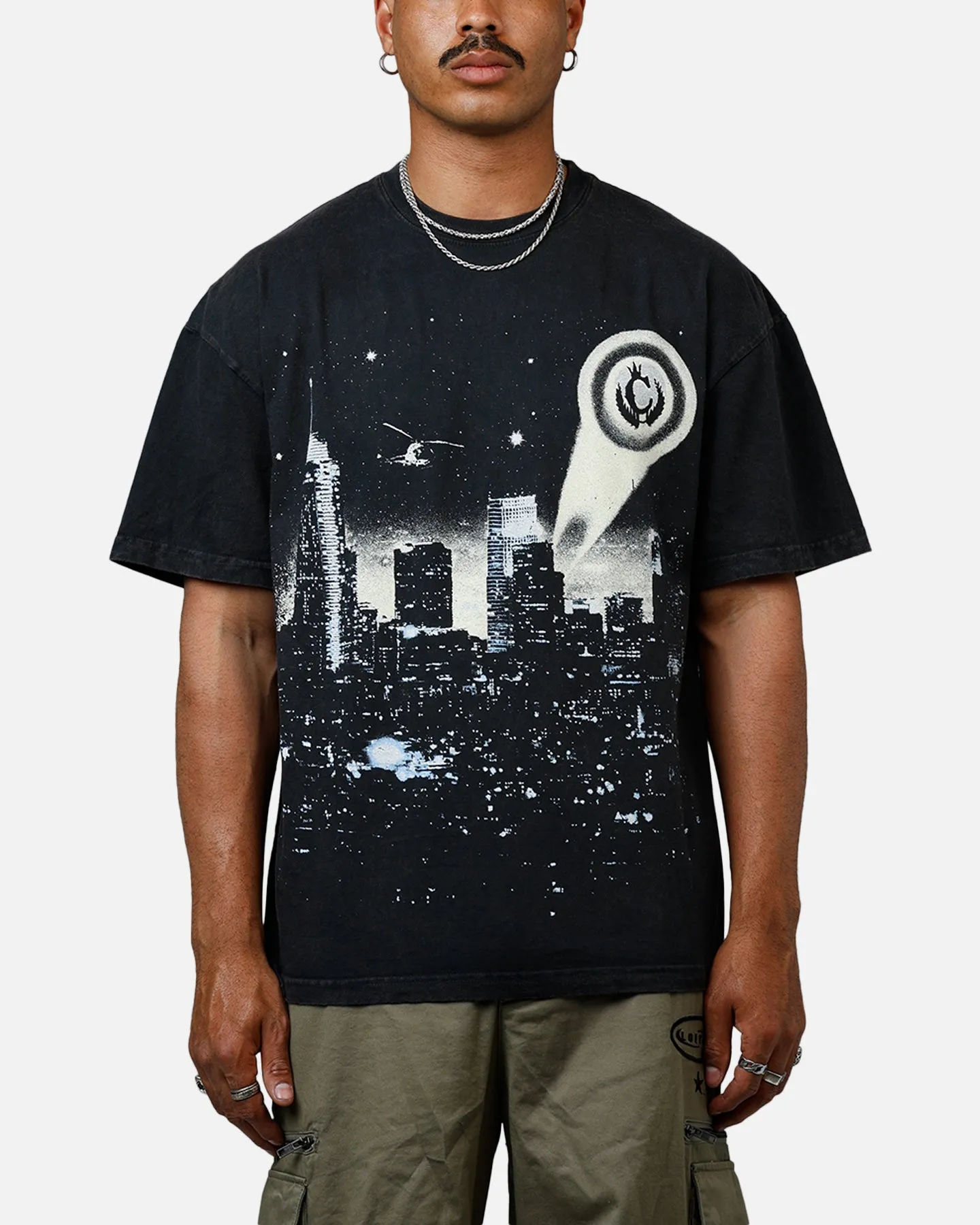 Culture Kings CK Los Angeles Vintage T-Shirt Black