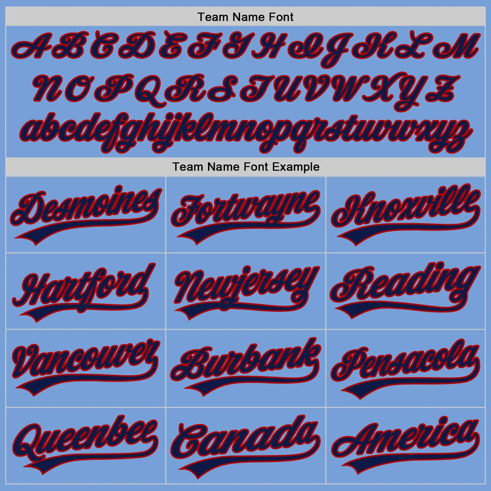 Custom Light Blue Navy-Red Authentic Baseball Jersey