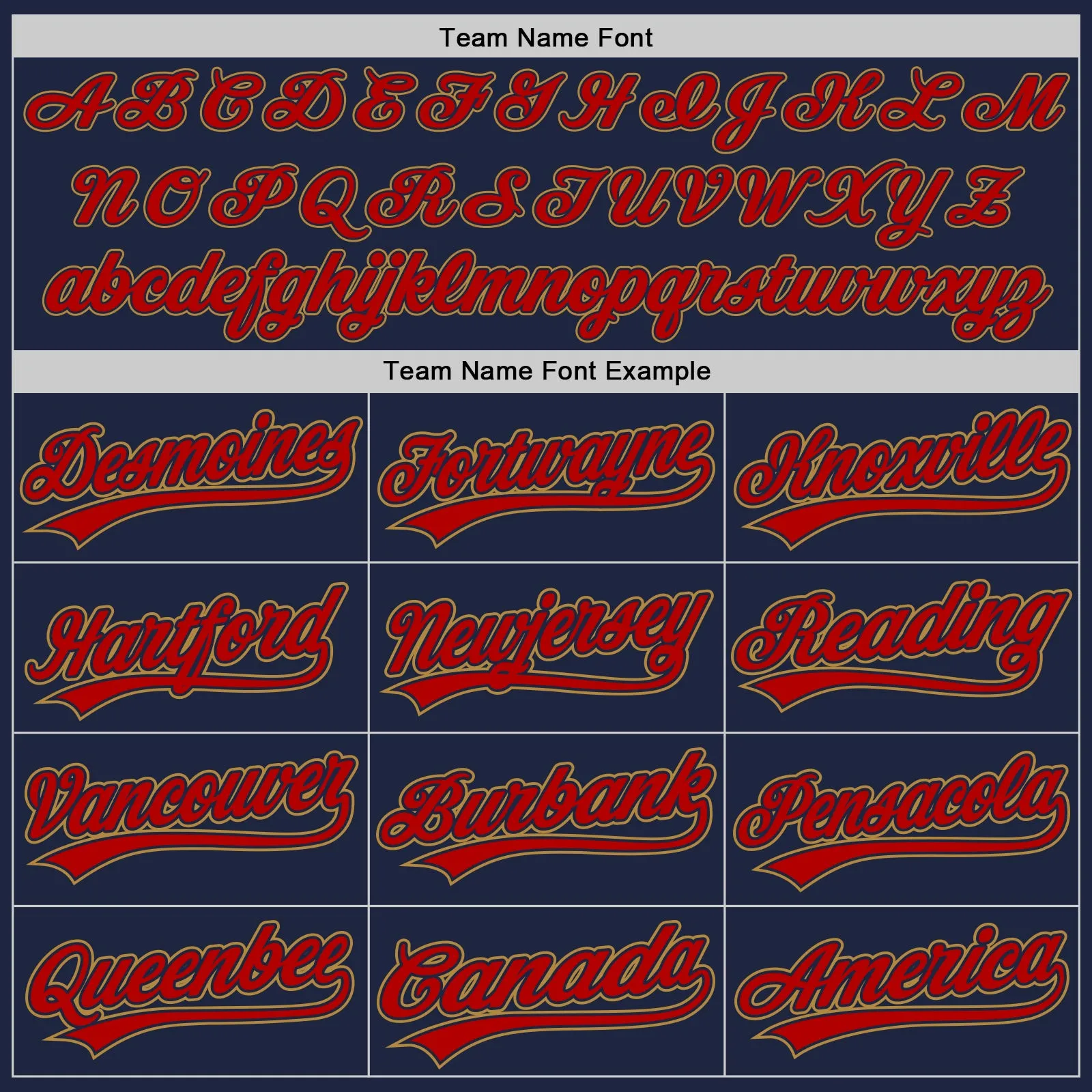 Custom Navy Red-Old Gold Authentic Baseball Jersey