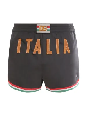 Dolce & Gabbana Side Striped Swimming Shorts