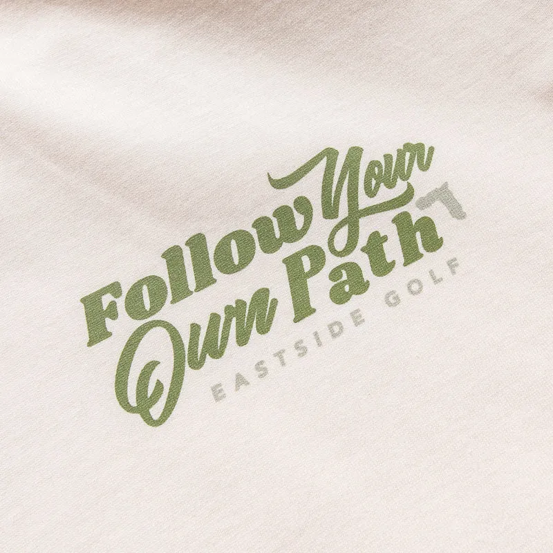 Eastside Golf Follow Your Own Path Tee - Jet Stream