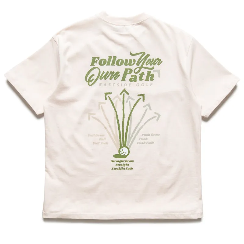 Eastside Golf Follow Your Own Path Tee - Jet Stream