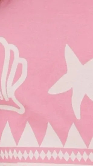 Edeline Crop Top - Pink Shell Collection