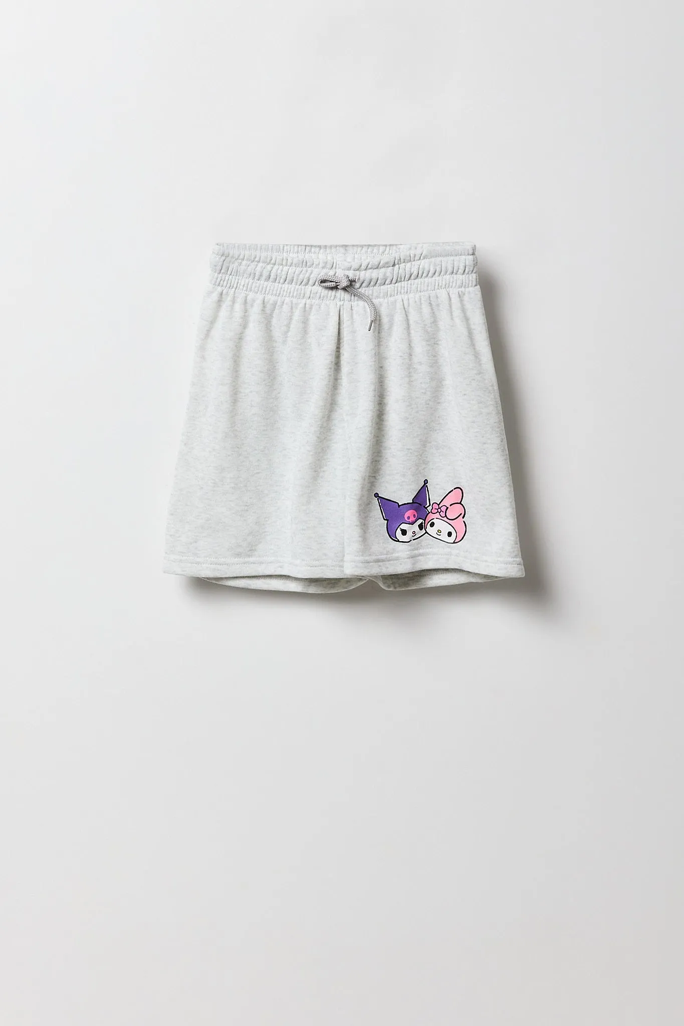 Ensemble avec haut à capuchon en molleton et short à imprimé Hello Kitty & Friends pour fille