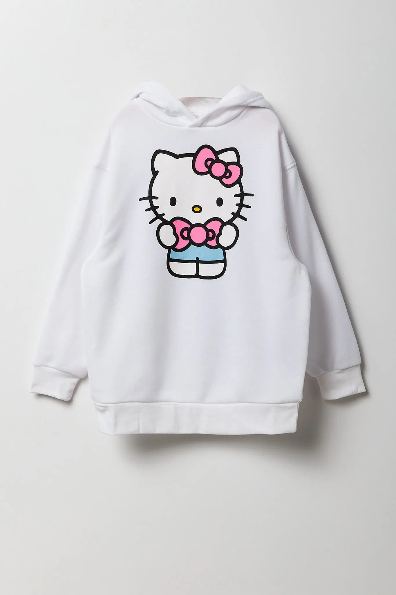 Ensemble avec haut à capuchon en molleton et short à imprimé Hello Kitty & Friends pour fille