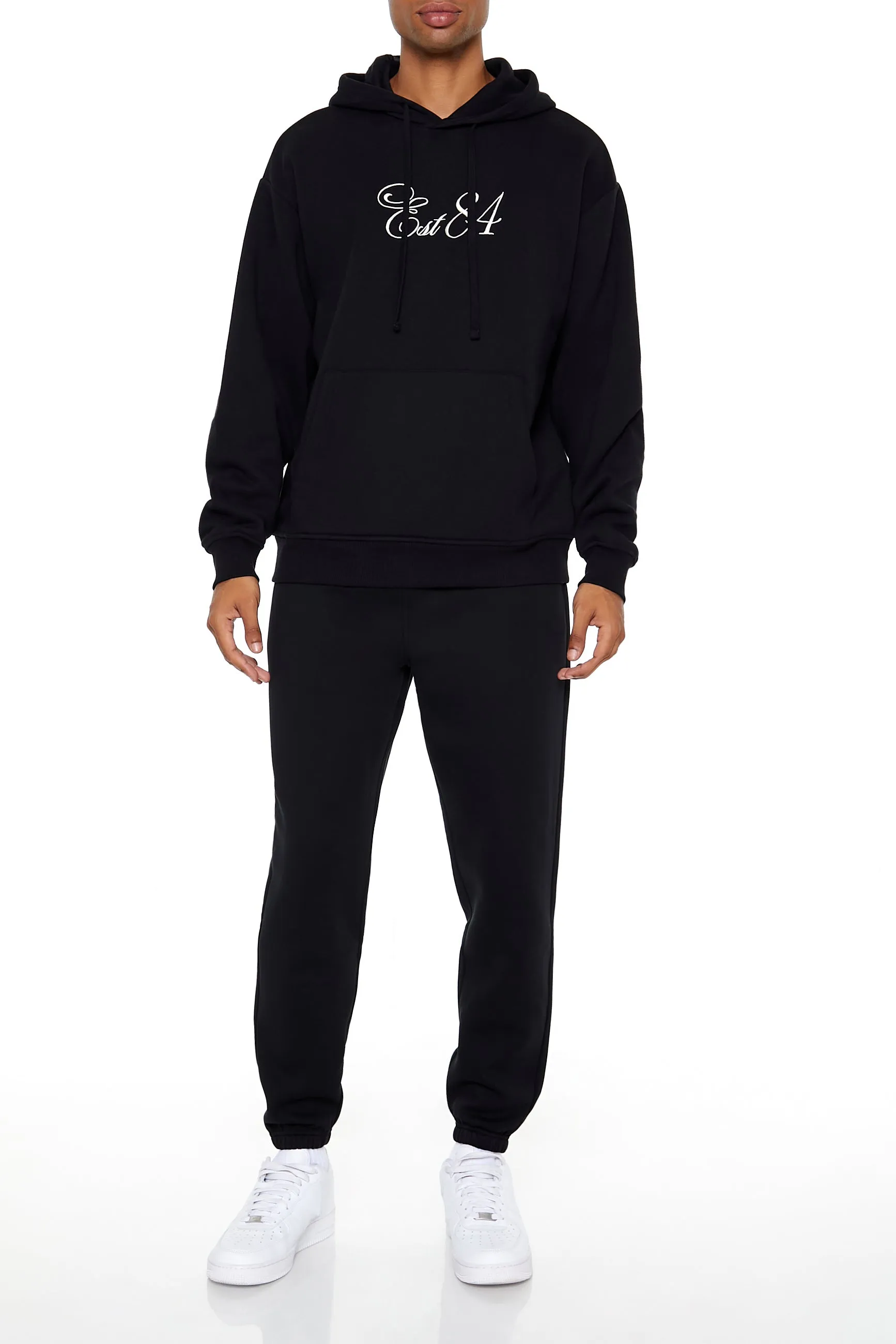 Est 84 Embroidered Hoodie