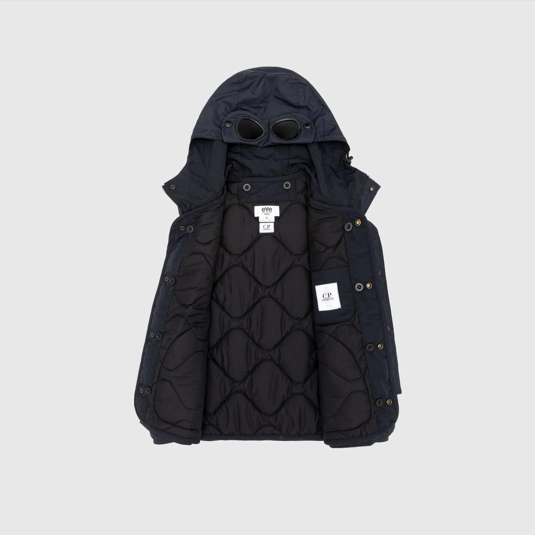eYe X C.P. COMPANY GOGGLE GILLET VEST
