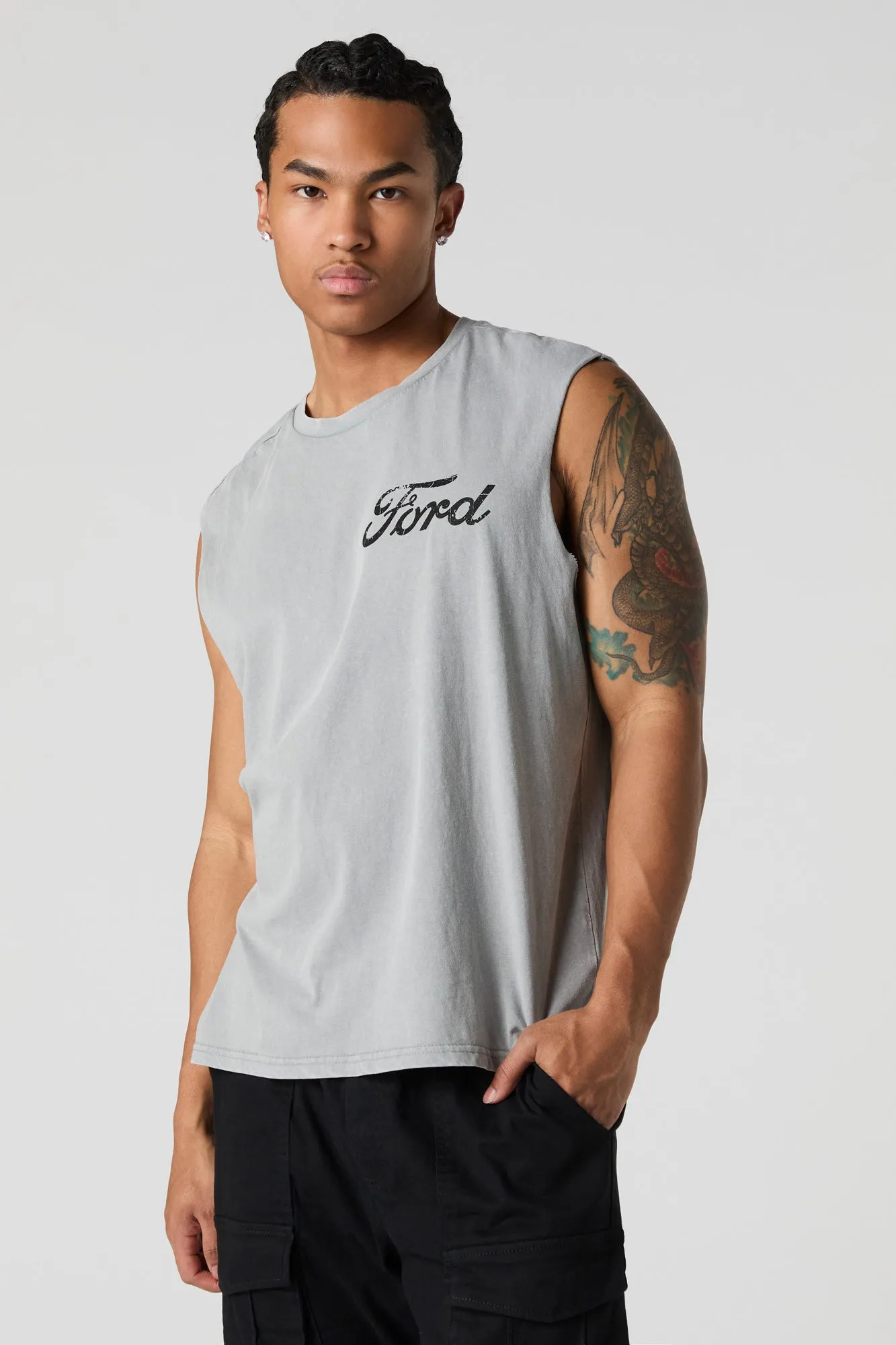 Ford Bronco Graphic Washed Tank