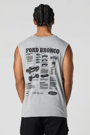 Ford Bronco Graphic Washed Tank