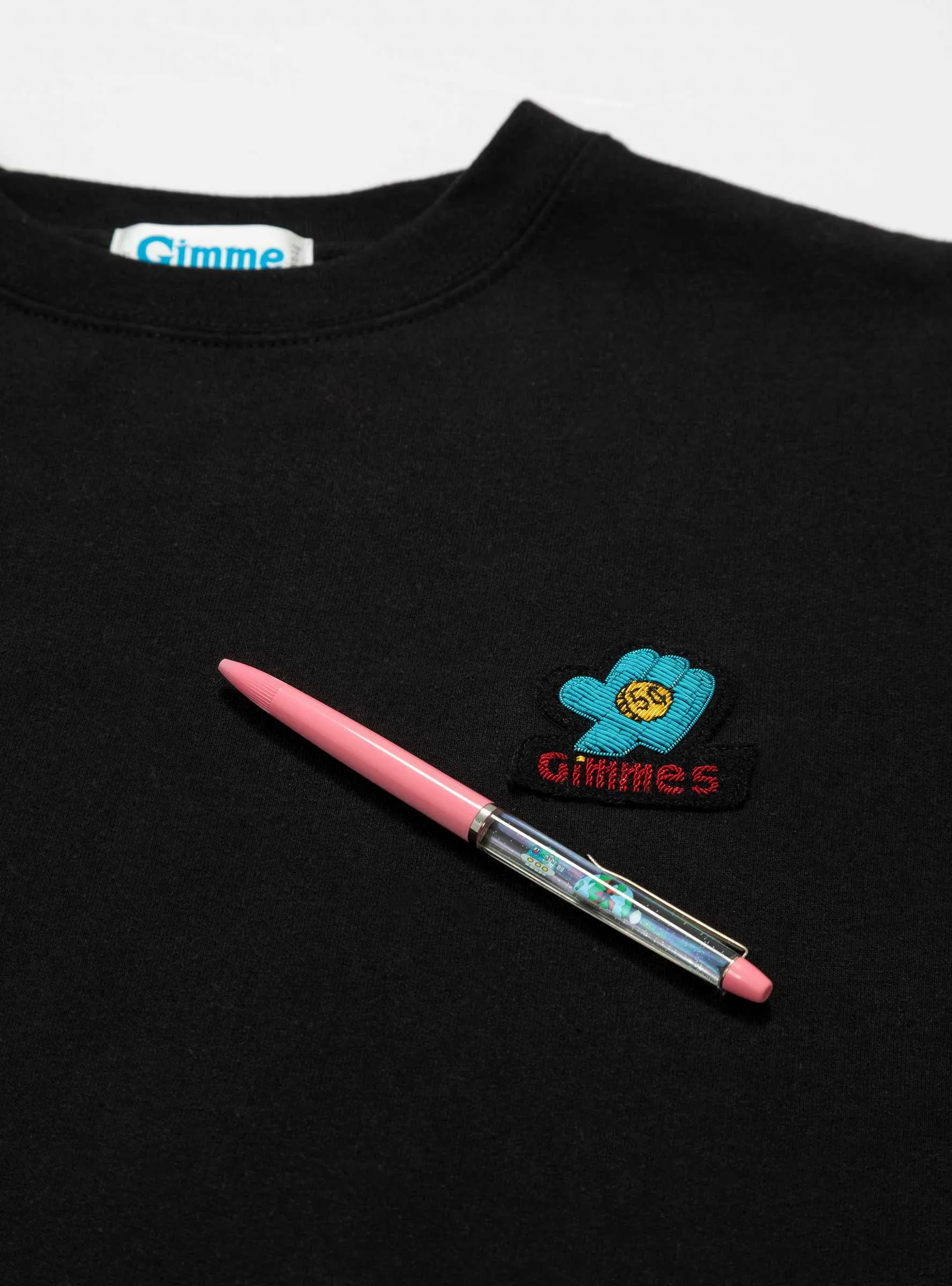 G5 x Tim Comix 5 Cents Crew & Pen Black