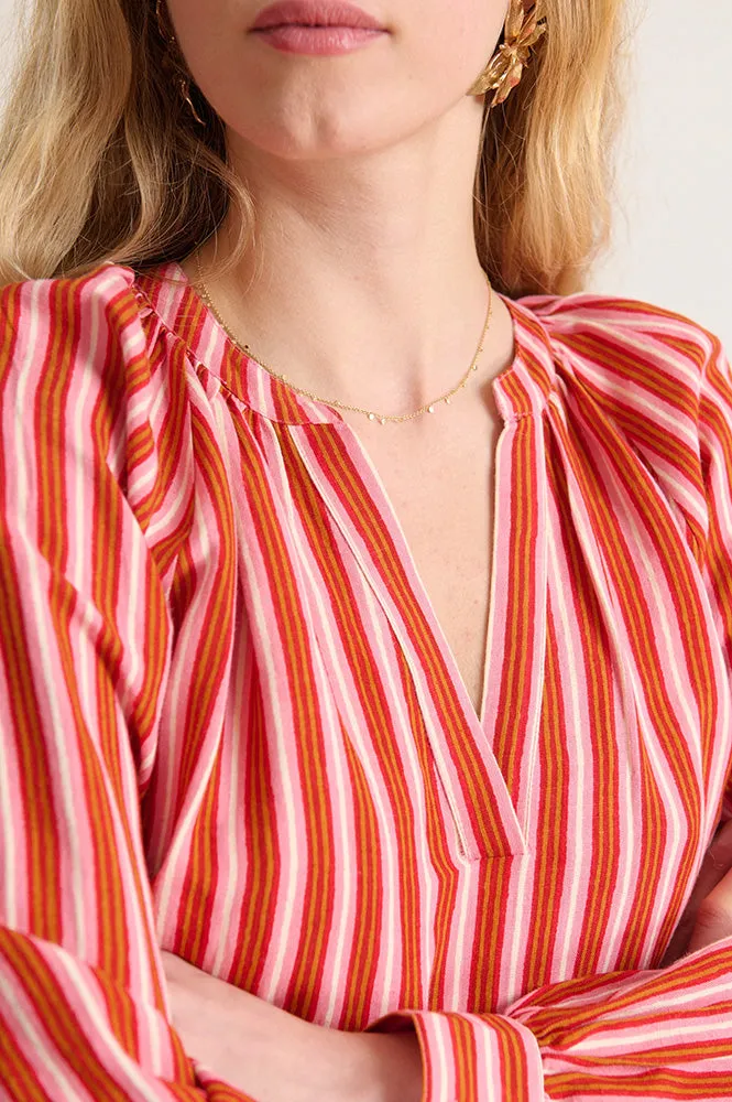Garance Vero Rose Striped Blouse
