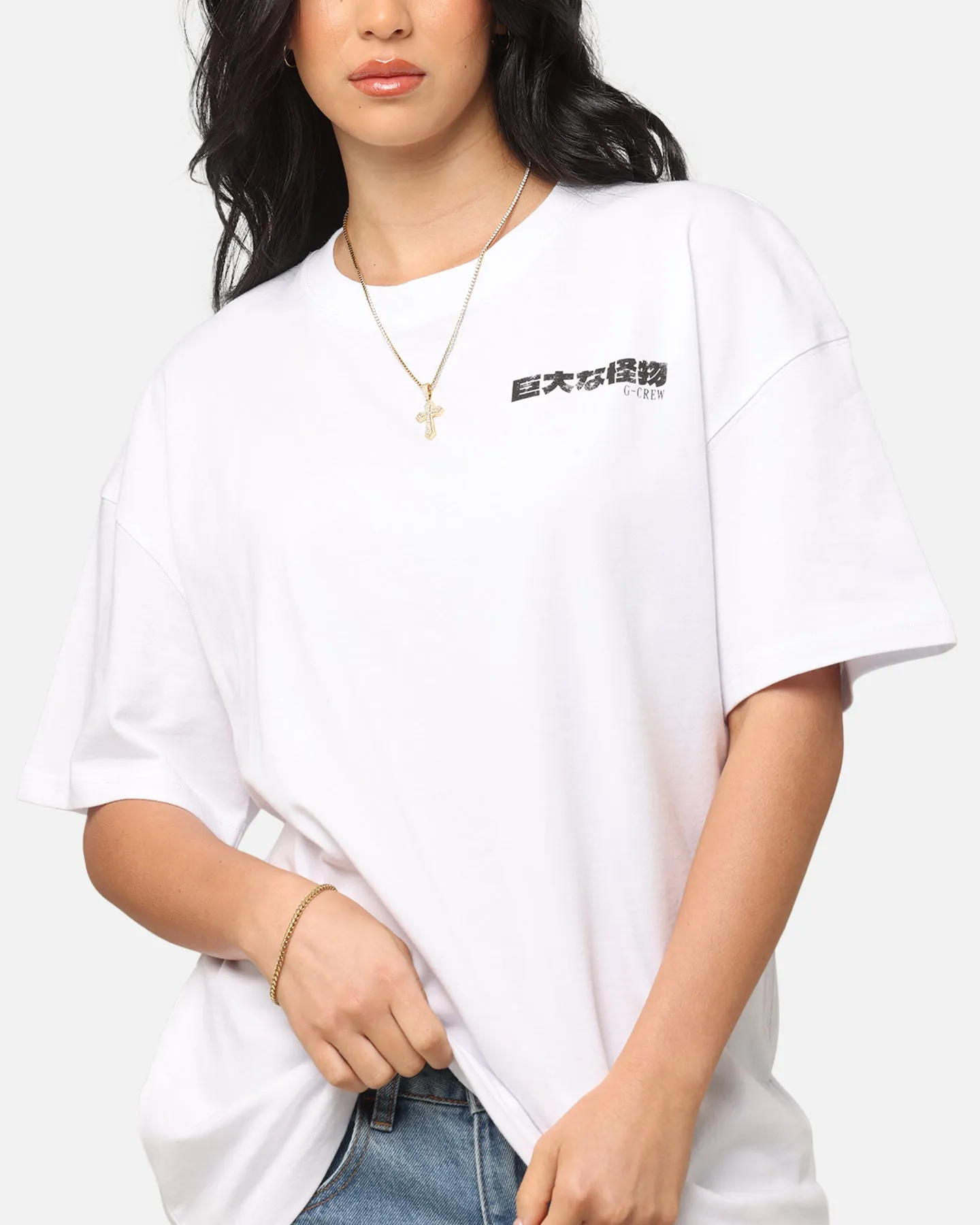 Goat Crew Osaka Dragon T-Shirt White
