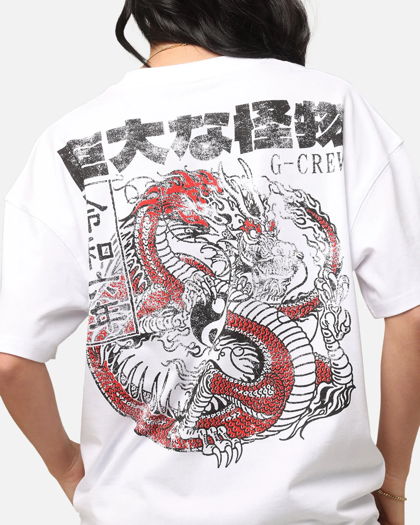 Goat Crew Osaka Dragon T-Shirt White