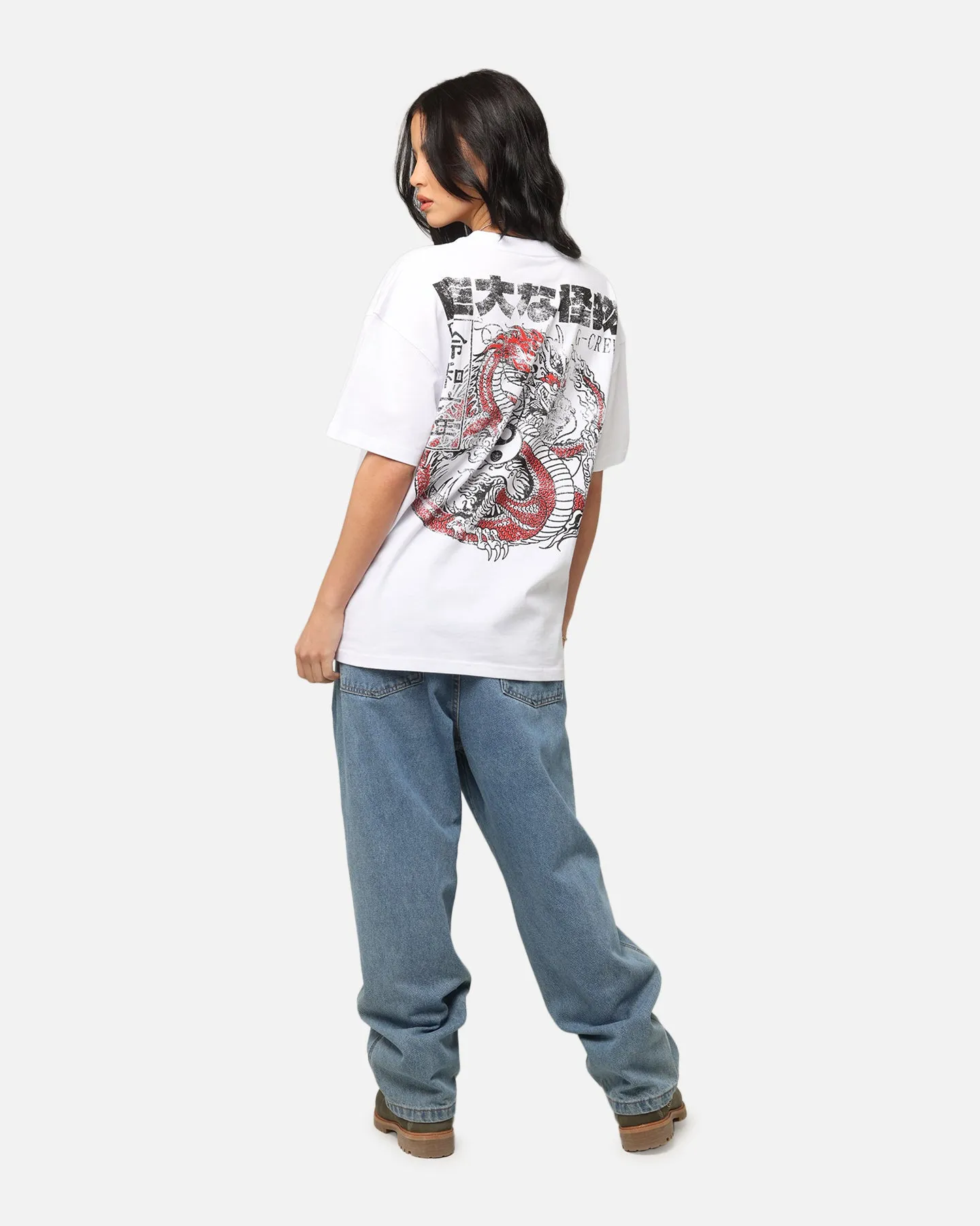 Goat Crew Osaka Dragon T-Shirt White