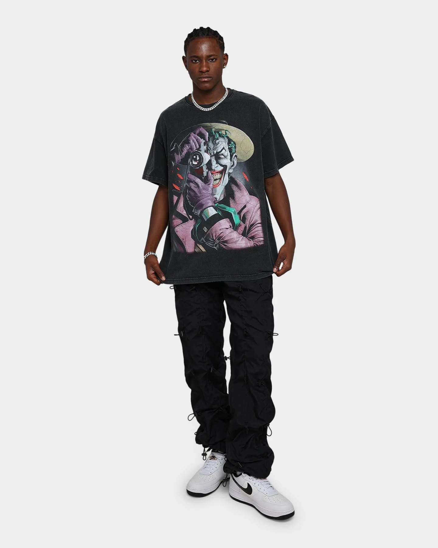 Goat Crew X DC Batman The Killing Joke  Vintage T-Shirt Black Wash